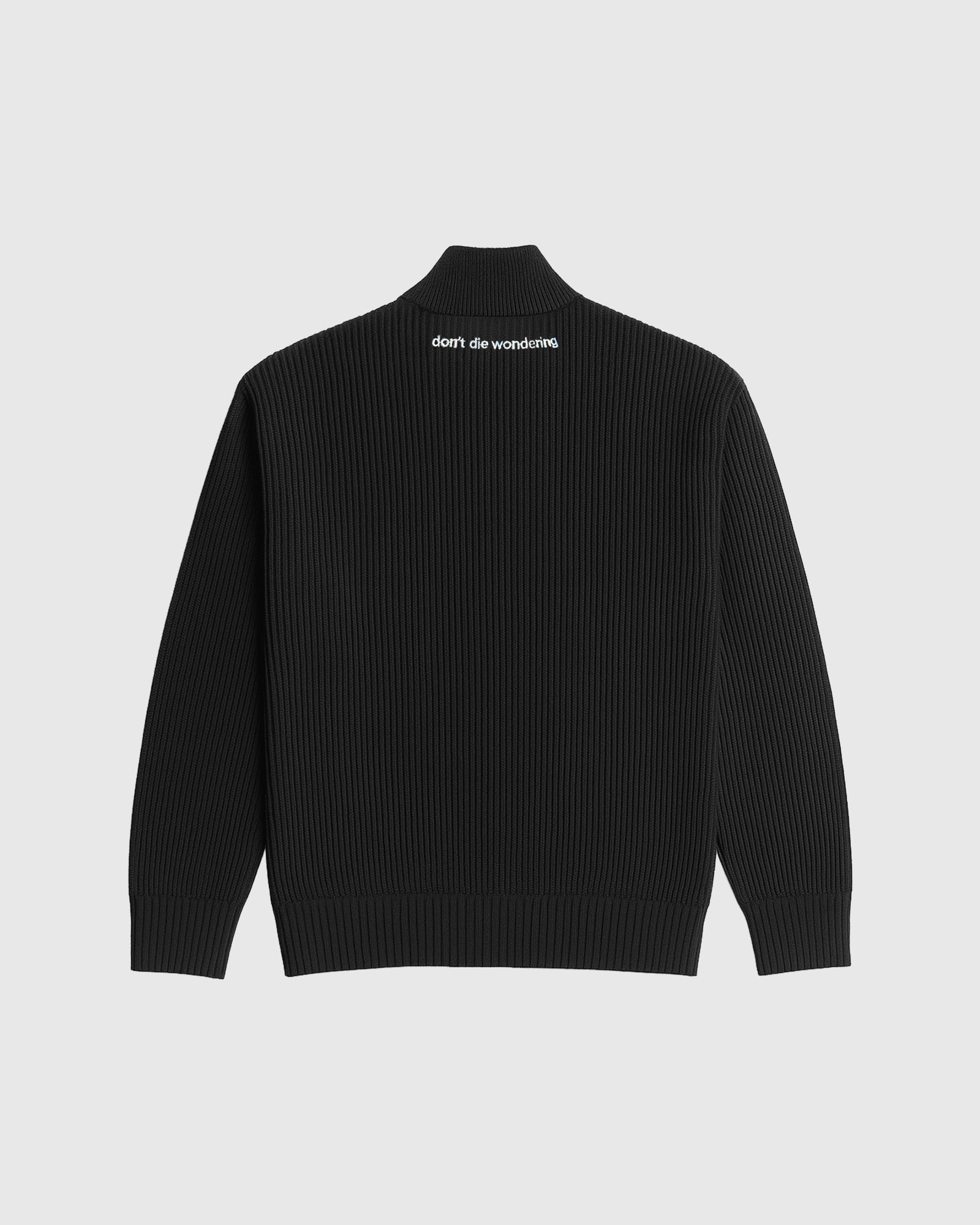 Spectre Knitted Zip