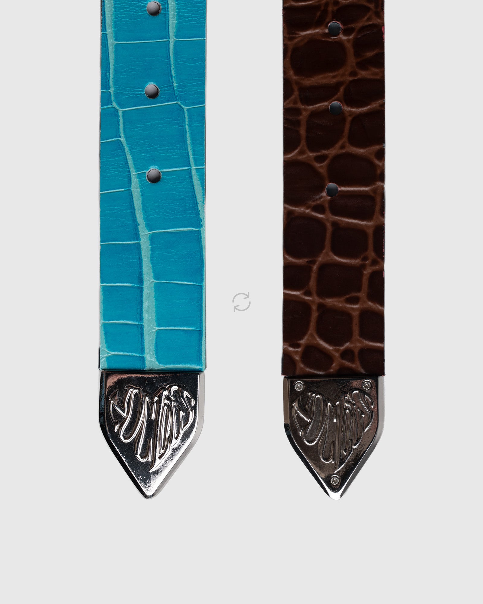 Brown & Blue Set - Belt